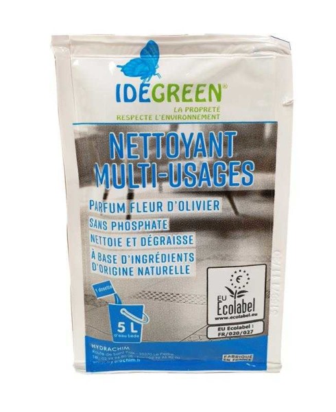 Idegreen Nettoyant Multi-Usages/ Carton De 250 Dosettes De 20Ml Détergents sol