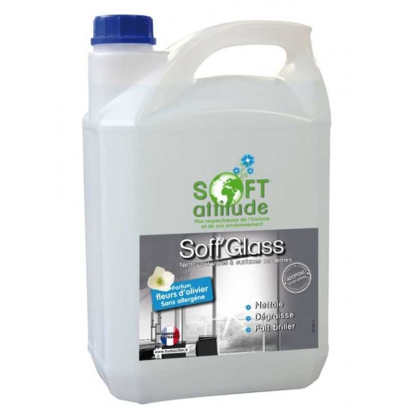 Entretien Vitres SOFT  - 5 Litres Nettoyant multi-surfaces