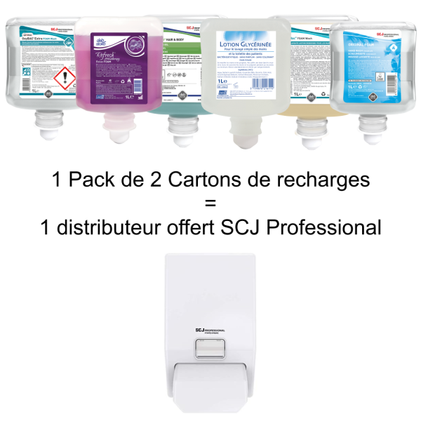 Pack de 2 cartons de Savon SC JOHNSON (A commander par 2) Produits d'entretien