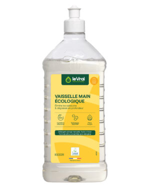 Le vrai professionnel vaisselle main ecologique technologie enzypin® 1L Produits écolabel