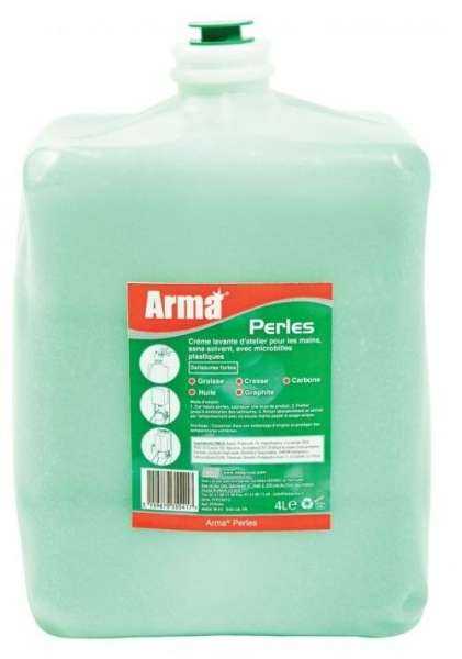 Creme Lavante D'atelier Pour Les Mains Avec Microbille Arma Perle Le Carton De 4X4Litres SAVONS ET GELS POUR LES MAINS