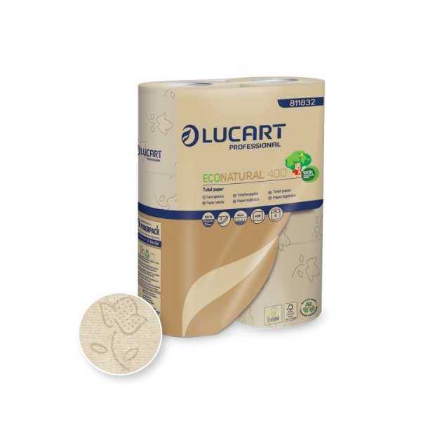 Papier Toilette Econatural Petits Rouleaux 400 Formats LOT DE 30 Papier toilette et distributeur