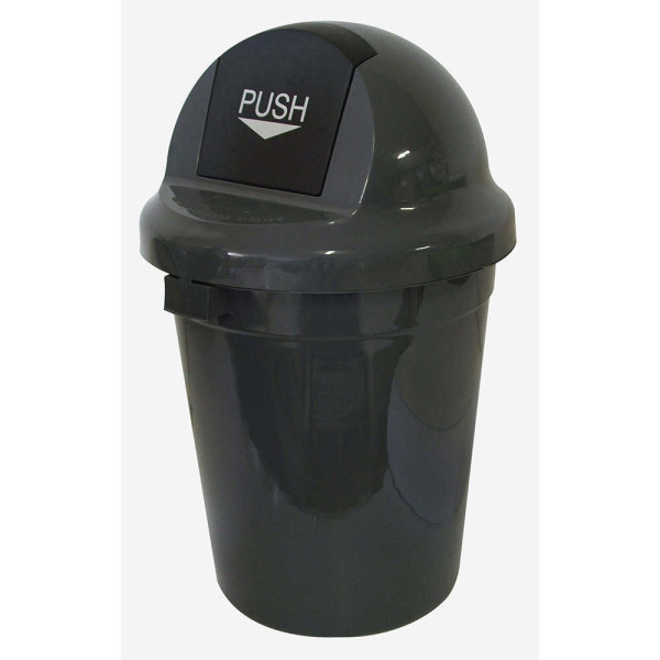 POUBELLE GRAND VOLUME A TRAPPE 80L Poubelles bureaux