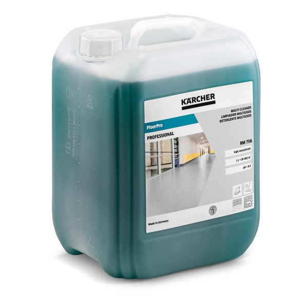 Détergent multisurface RM756 le bidon de 10 litres Détergent autolaveuse