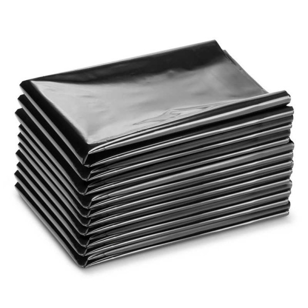 Lot de 10 Sacs plastiques pour évacuation des déchets sans émission de poussière Sacs papier