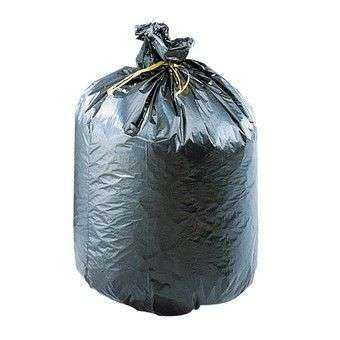 Sac Poubelle 30 L Noir 12 Micron Le Carton De 500 500X700Mm