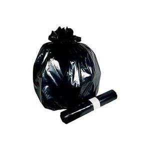 Sac poubelle 100 litres noir en 38 microns