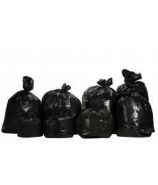 Sac poubelle 110L Noir 30 Microns Le Carton De 200 Sac poubelle 110 litres