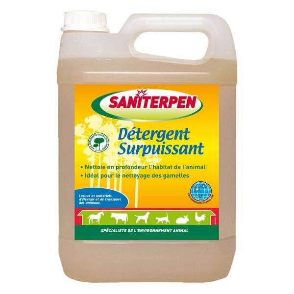 Saniterpen Detergent Surpuissant - Bidon De 5 Litres La désinfection