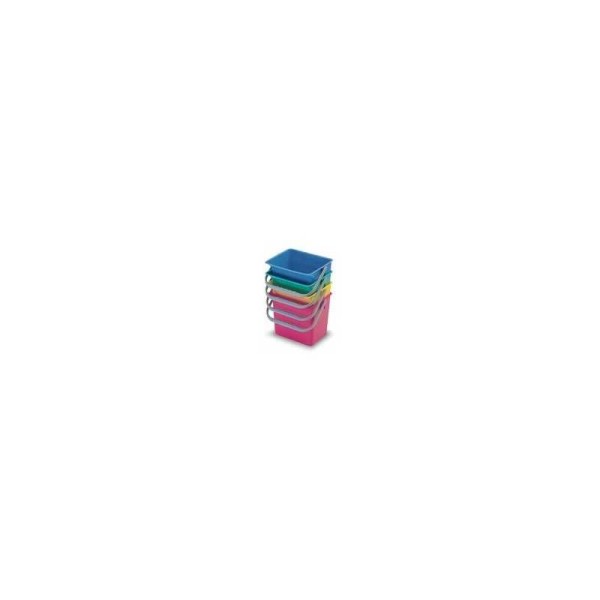 Seau Polyethylene Rouge Capacite 6 L Les seaux