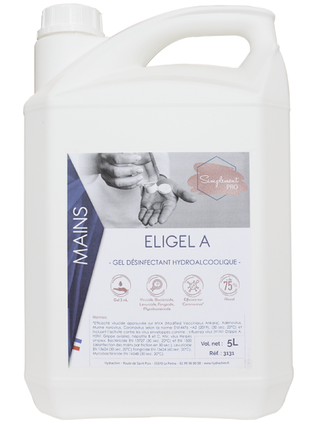 Gel Hydroalcoolique - Le Bidon De 5 Litres GEL HYDROALCOOLIQUE