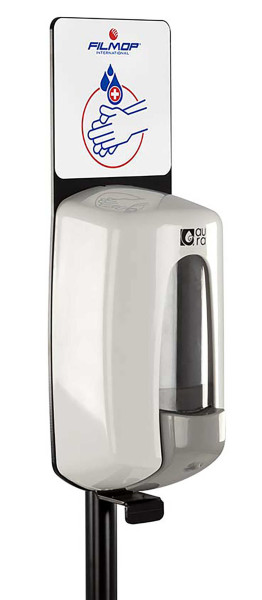 SLIM Station de désinfection manuel Distributeurs de savon