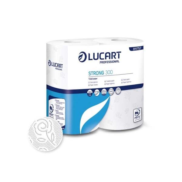 Papier Toilette Rouleaux 300 Feuilles Le Lot De 56 Rouleaux Papier toilette et distributeur