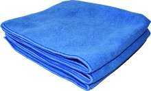 Lot De 5 Chiffons Microfibre Bleu 38X38Cm Matériel de nettoyage manuel