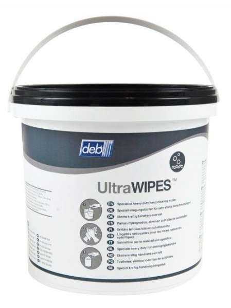 Ultra Wipes Lingettes Atelier / Seau De 150 SAVONS ET GELS POUR LES MAINS