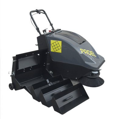 Balayeuse S620P – La référence haute performance pour l’entretien des terrains de padel Balayeuse électrique