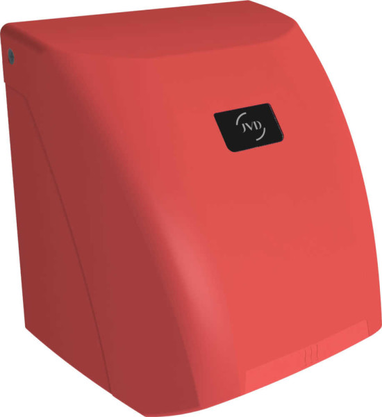 Seche Main Electrique Automatique ZEPHYR II rouge Jvd Sèche-mains électrique et seche main air pulsé